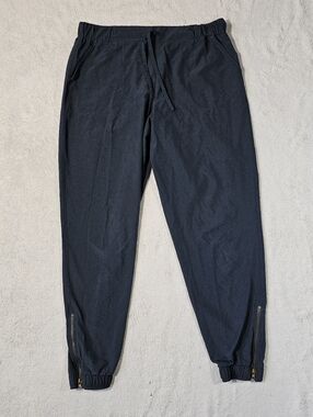 Albion Navy Blue Elastic Waist Pants